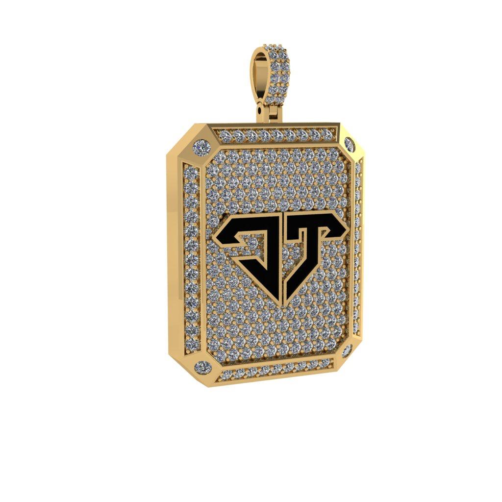 customized gold with Diamonds pendants