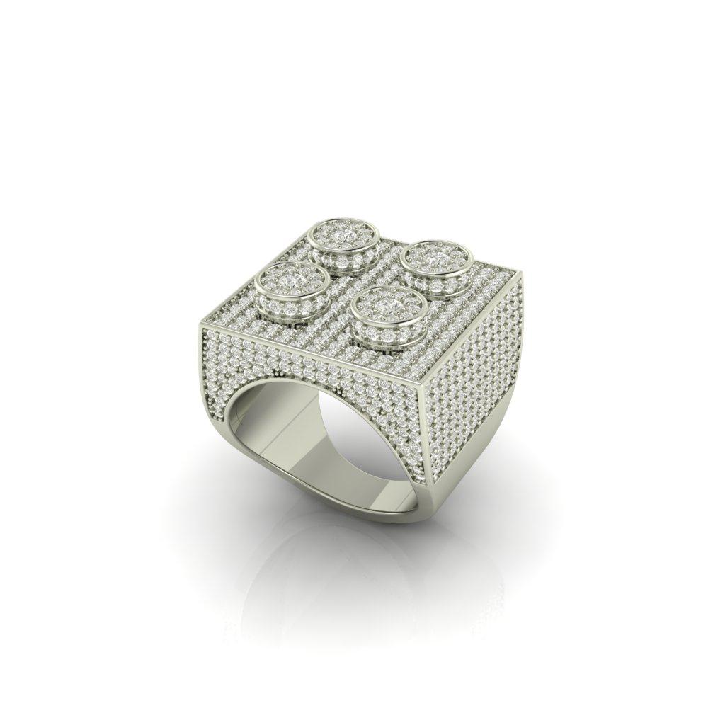 Certified Gold with Diamonds Ring