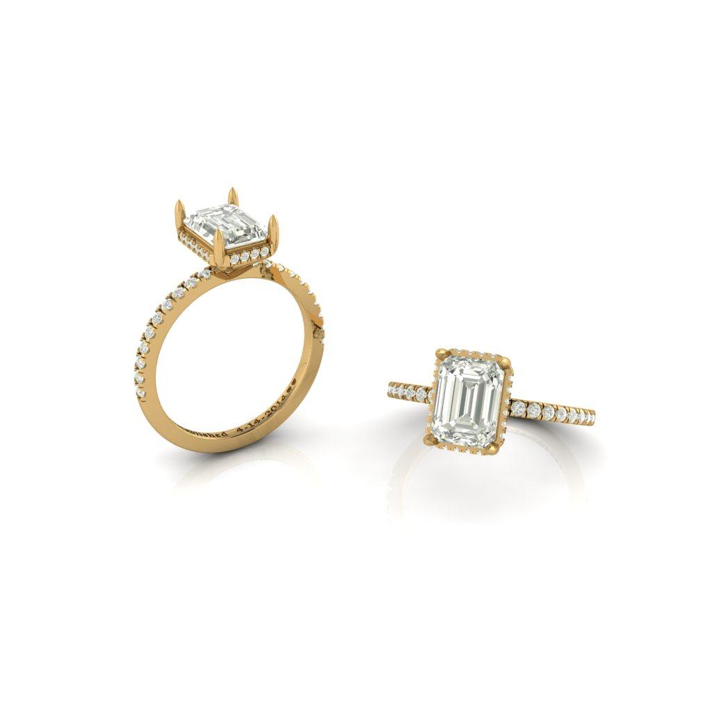 Gold & Diamond Elegance Rings