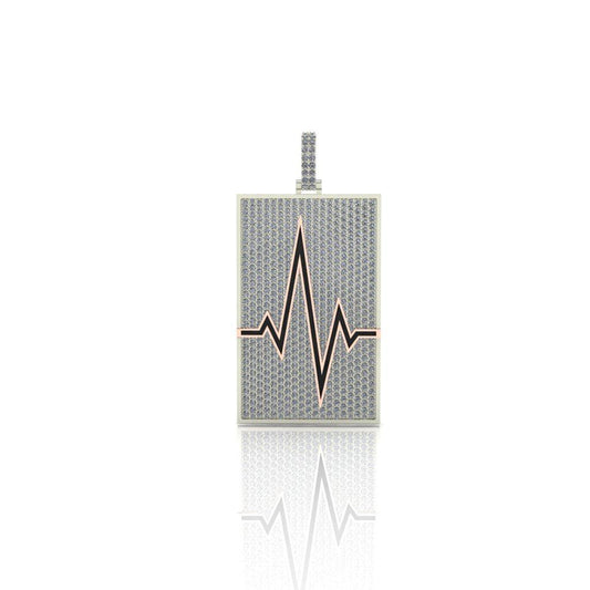 custom diamond pendant.