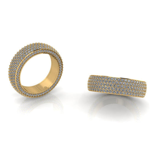 Certified  Gold & diamonds Ring