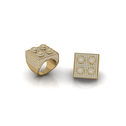 Certified Gold with Diamonds Ring