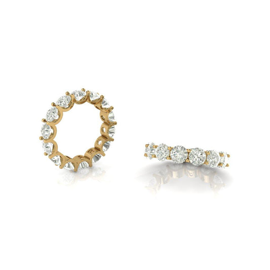 TrueCert Gold & Diamond Ring