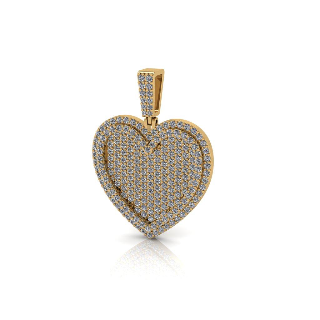 Customized   with Gold & Diamonds Pendants