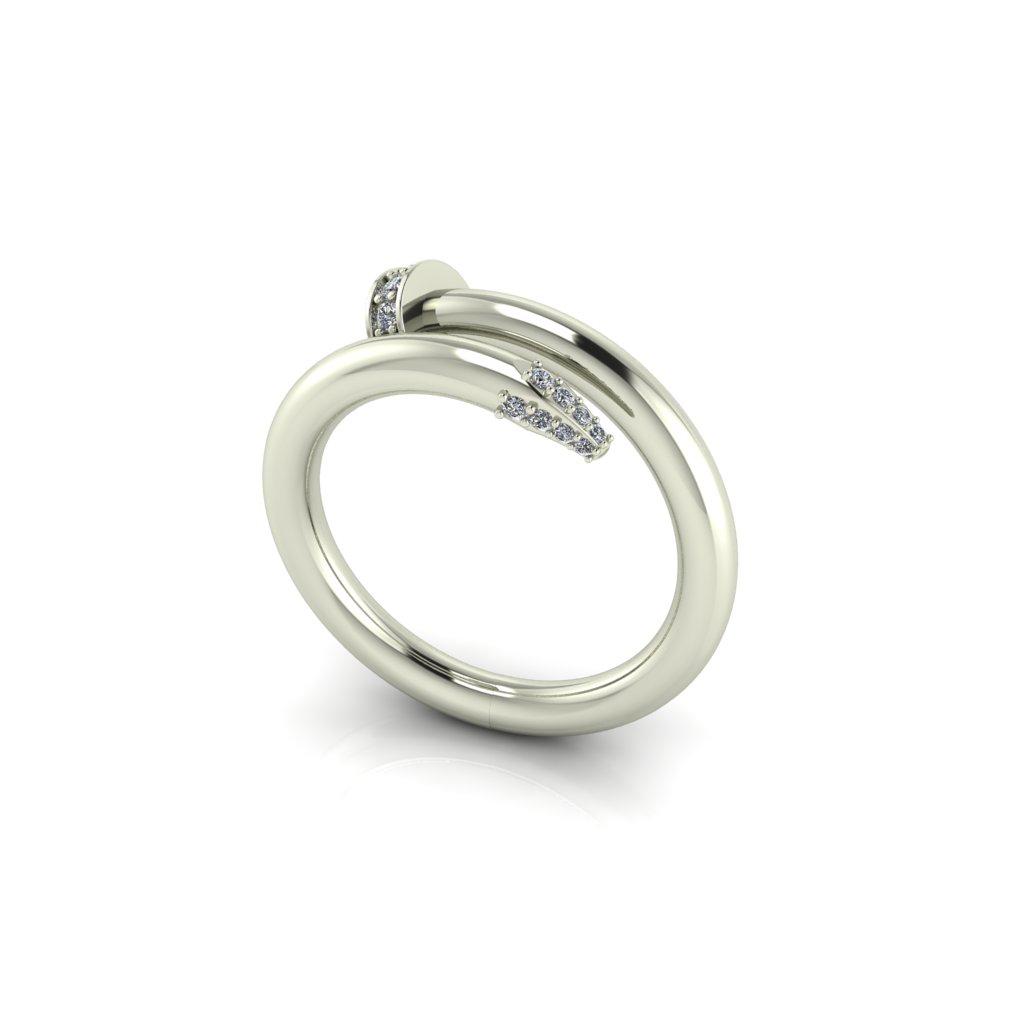 DazzleGold Diamond Ring