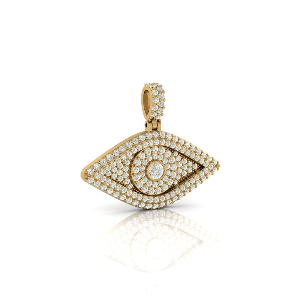 Pendants in Gold with Diamonds