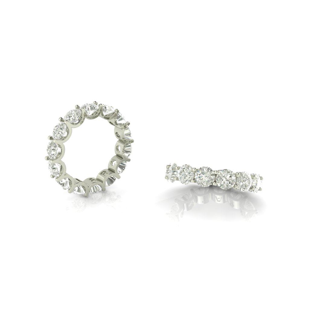 TrueCert Gold & Diamond Ring